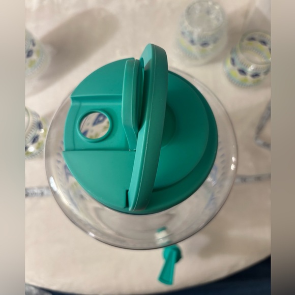 Colorful Plastic Beverage Dispenser Set - Picture 7 of 9